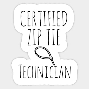 Zip tie Sticker